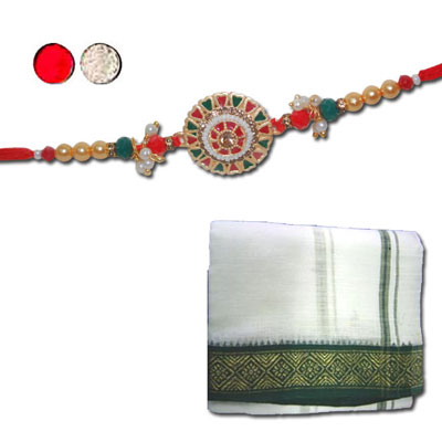 "Rakhi with Shirt - code RS13 - Click here to View more details about this Product